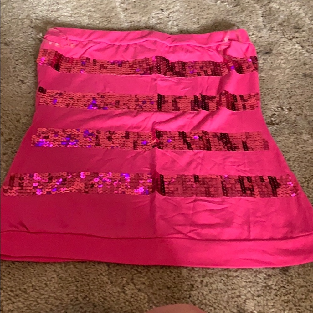 Medium sparkly tube top